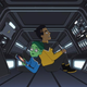 They’re very sweet, but so far Tendi and Rutherford do not get as much to do as the rest of their fellow Ensigns.